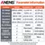 ANENG SZ06 Multímetro Digital Inteligente, Medidor de Tensão AC DC, Corrente, Ohm Tester, Ferramentas Multimetro Profissionais, Dispositivo de Medição - loja online