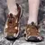 Sapatos masculinos casuais de couro genuíno, sandálias masculinas ao ar livre, sapatos romanos de praia, plus size 38-48, verão - loja online