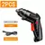 Chave de fenda elétrica bateria recarregável sem fio chave de fenda poderosa impacto sem fio furadeira chave de fenda elétrica - comprar online