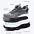 Sapatos de segurança de botão rotativo para homens, anti-quebra, antiperfuração, sapatos de trabalho, calçados esportivos, botas de proteção de segurança, nova moda - comprar online