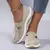 Calçado desportivo resistente ao desgaste feminino, sapatilhas rasas casuais, respirável, leve, antiderrapante, elegante, novo, primavera - comprar online