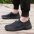 2023 leve masculino sapatos casuais respirável deslizamento em tênis casuais masculinos anti-deslizamento apartamentos sapatos de caminhada ao ar livre tamanho 39-47 - RDSsilva