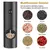 2pcs Sal Elétrico E Pimenta Grinder Com Coarseness Ajustável recarregáveis Moinho Bateria Alimentado Gadget Cozinha automática - loja online