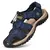 Sapatos masculinos casuais de couro genuíno, sandálias masculinas ao ar livre, sapatos romanos de praia, plus size 38-48, verão - RDSsilva