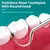 Imagem do Palito de dente de aço inoxidável, 8 peças, portátil, ferramenta de limpeza, cuidados bucais, agulha dental