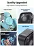 Topk-mini ventilador usb para camping, 4 polegadas, 3 velocidades, silencioso, mesa, pessoal, ajuste de 360 °, para quarto e casa