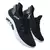 Imagem do Tênis de caminhada antiderrapante respirável masculino, sapatos casuais brancos, ao ar livre, confortável, com renda, correndo, moda, primavera, 2024