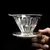 Imagem do TIMEMORE pctg cristal olho dripper café dripper despeje sobre máquina de café filtro de café cônico copo mão gotejamento filtros reutilizáveis
