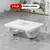Imagem do Portabilidade descanso para os pés sob a mesa apoio para os pés ergonômico com rolos de massagem descanso para os pés para trabalho de escritório em casa navio rápido