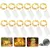 LUCES ALAMBRE BOTON CON PILA INCLUIDA CALIDA X 10 UNIDADES