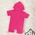 Macacão infantil Curto Com Capuz Gatinha - comprar online