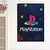 Poster decorativo Playstation, Pintura de parede Gamer - Loja do Geek