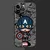 Marvel Capa para Celular de silicone, modelo de desenhos animados para iPhone na internet