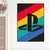 Poster decorativo Playstation, Pintura de parede Gamer - comprar online