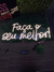 Faça O Seu Melhor - 60cm Letreiro Frase Em Neon Led - comprar online