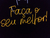 Faça O Seu Melhor - 60cm Letreiro Frase Em Neon Led - Multi Neon