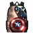 Mochila Heróis Capitão America M-33