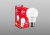 LAMPADA LED A60 15W 3000K BIVOLT KIAN