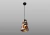 PENDENTE E-27 COBRE SIDES M1 STARTEC