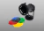 SPOT CENICO GU10 PRETO PARA TRILHO STELLA