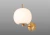 ARANDELA PAREDE 1 G9 APPLE BRASS STARLUX