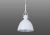 PENDENTE CLAP BRANCO 35CM E-27 BELLA