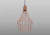 PENDENTE ARAMADO BALAO COBRE DIXON E-27 LUMANTI