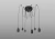 PENDENTE THOMAS EDISON PRETO 6 X E-27 LUMANTI