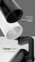 SPOT TRILHO TUBE BRANCO PAR 20 LUMANTI