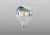LAMPADA LED DEFLETORA 4W G-95 2400K BLUMENAU