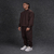 Moletom gola careca - Marrom - loja online