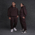 Moletom capuz cropped - Marrom - loja online
