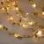 Folhas douradas, corda luzes de fadas para festas com 2m 20led - comprar online