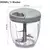 Picador de alho manual, Triturador de mão, Moedor de legumes, 500ml, 900ml - Quali Variedades