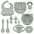 Kit de Alimentação para Bebês em silicone sem BPA - Quali Variedades