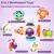 Brinquedo Montessori sensorial 6 em 1 - comprar online
