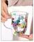 Caneca de café de vidro floral, 220ml, 320ml, parede dupla, 1pç - comprar online