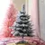 Arvore Natal Luxo Artificial Floco de Neve - comprar online