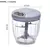 Imagem do Picador de alho manual, Triturador de mão, Moedor de legumes, 500ml, 900ml