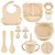 Kit de Alimentação para Bebês em silicone sem BPA - Quali Variedades