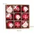 Enfeites de Natal 9 pçs/caixa 6cm - comprar online
