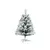 Arvore Natal Luxo Artificial Floco de Neve