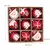 Enfeites de Natal 9 pçs/caixa 6cm