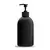 Dispensador de sabão recarregável preto para banheiro, 2pç 500ml - comprar online