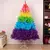 Árvore de Natal 60cm arco-íris