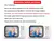 Monitor para Bebê com Vídeo Colorido sem fio de 3,2 polegadas alta resolução, Visão Noturna, Monitoramento da Temperatura - Quali Variedades