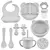 Kit de Alimentação para Bebês em silicone sem BPA - loja online