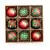 Enfeites de Natal 9 pçs/caixa 6cm - comprar online