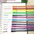 Kit com 12 canetas Fine Line Ponta Fina na internet