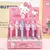 Sanrio Gel Pen Set para Meninas, Canetas Esferográficas, Desenhos Animados, Hel - loja online
